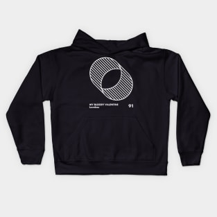 MBV / Loveless / Minimal Graphic Design Kids Hoodie